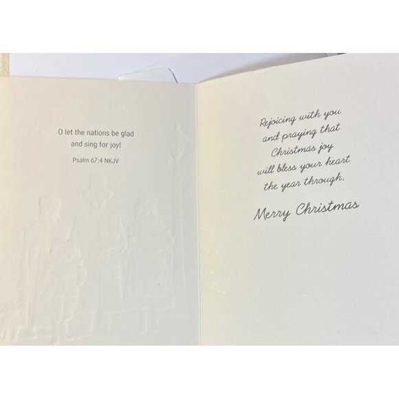 11 Christmas Greeting Cards Glad Tidings Of Great Joy By Lawson Falle Religious - Picture 4 of 5